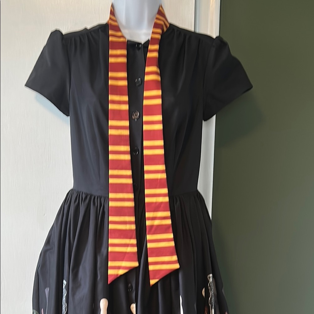 Unique Vintage x HP Gryffindor Wand Dress - Picture 7 of 10